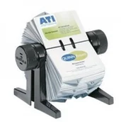 Wizytowniki - Durable Kartoteka na wizytówki VISIFIX CUBO obrotowa - N1378 NB-1368 - miniaturka - grafika 1