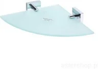 Półki łazienkowe - Bemeta Półka szklana narożna 25x25cm BETA 132102012 - miniaturka - grafika 1