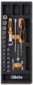 Klucze i nasadki - BETA zestaw nasadek 1/4 imbus z pokrętłem i przedłużaczem 2450/M91 - miniaturka - grafika 1