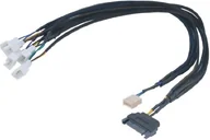 Adaptery i przejściówki - Akasa AK-cbfa07 45 Flexa FP5S PWM-Splitter Cable AK-CBFA07-45 - miniaturka - grafika 1