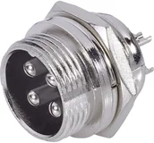 Akcesoria do CB Radia - Albrecht Wtyczka męska mikrofonu 5140 4-pin - miniaturka - grafika 1