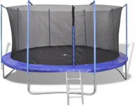 Trampoliny - vidaXL Trampolina - 5 części 3,96 m - miniaturka - grafika 1