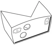 Akcesoria do oświetlenia - Steinel (O) Narożnik 03 C metal, do serii lamp L 100/ 400 czarny 630317 - miniaturka - grafika 1