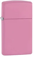 Akcesoria turystyczne - Zippo Różowy Matte, Slim 1638 - miniaturka - grafika 1