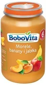 Desery dla dzieci - Bobovita Morele banany i jabłka po 6 miesiącu 190g - miniaturka - grafika 1