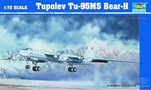 Trumpeter TRUMPETER Tupolev TU-95 MS Baer-H 01601 - Kolekcjonerskie modele pojazdów - miniaturka - grafika 2