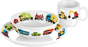 Tescoma Komplet stołowy BAMBINI, autka, 3 szt. - Miseczki i talerzyki dla dzieci - miniaturka - grafika 4
