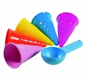 Zabawki do piasku - Simba Foremki do robienia lodów, 6 elementów 107108605 - miniaturka - grafika 1