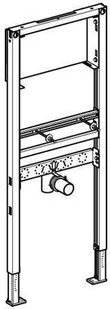 Geberit 111.493.00.1 Duofix H82-98 - element montażowy do umywalki dla baterii s - Nogi i stelaże pod umywalki - miniaturka - grafika 4