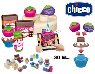 Chicco Klocki ciasteczka 30 sztuk - Klocki - miniaturka - grafika 4