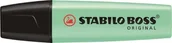 Zakreślacze - Stabilo Zakreślacz BOSS pastelowy zielony - miniaturka - grafika 1