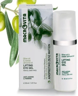MACROVITA Liftingujący żel pod oczy z bio-oliwą z oliwek i olejkiem migdałowym 30ml - Kosmetyki pod oczy - miniaturka - grafika 2