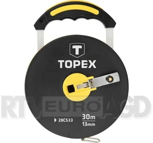 TOPEX grupa Taśma miernicza włókno szklane 30 m 28C533 28C533 - Akcesoria do elektronarzędzi - miniaturka - grafika 4