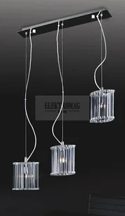 Italux Crystal X Lampa wisząca MD61109-3A - Lampy sufitowe - miniaturka - grafika 5