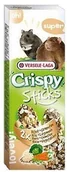 Przysmaki dla gryzoni - Versele-Laga Crispy Sticks Hamster & Rat Rice & Vegetables Kolby Dla Chomików I Szczurów Z Ryżem I Warzywami 110G - miniaturka - grafika 1