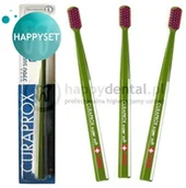Szczoteczki do zębów - Curaden CS 3960 BLISTER HappySET Super Soft - zestaw 3 wyjątkowych szcz - miniaturka - grafika 1