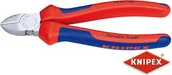 Kombinerki i obcęgi - Knipex szczypce tnące boczne, dwukomponentowe (70 05 160) - miniaturka - grafika 1