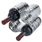 Stojaki na wino - Alessi Stojak na butelki wina Bark stal polerowana BM03 - miniaturka - grafika 1
