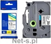 Taśmy do drukarek barwiące - Brother Taśma 12mm BLACK ON WHITE (TZe231) - miniaturka - grafika 1