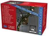 Pozostałe oświetlenie - Konstsmide 2385 100 żarówka LED łańcuch świetlny/na zewnątrz (IP44)/zewnętrzny transformator 24 V/10 wyraźne ogródka piwnego/80 ciepło białych diod/czarny przewód (2385-100EE) - miniaturka - grafika 1