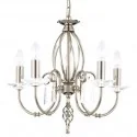 Elstead Lighting Aegean AG 5 PN 5 AG5 POL NICKEL - Lampy sufitowe - miniaturka - grafika 2