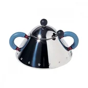 Akcesoria i części AGD - Alessi Cukierniczka ze stali nierdzewnej z niebieską rączką i czarnym uchwytem 9097 - miniaturka - grafika 1