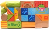 Klocki - Brimarex Drewniane Klocki 3224 - miniaturka - grafika 1