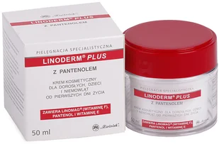 Linoderm Linoderm Plus z pantenolem 50g - Pozostałe kosmetyki - miniaturka - grafika 2