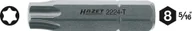 Bity - Bit z końcówką Torx T 55 Hazet stal specjalna C 8 1 szt. (2224-T55) - miniaturka - grafika 1