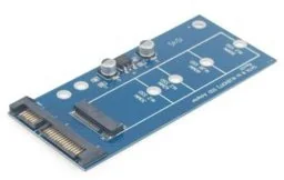 Gembird Adapter mini SATA 1.8" -> M.2 NGFF EE18-M2S3PCB-01 - Adaptery i przejściówki - miniaturka - grafika 2