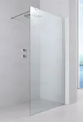 Kabiny prysznicowe - Massi Walk In Fix 110x195 profil chrom szkło transparentne MSKP-FS1021-110 - miniaturka - grafika 1