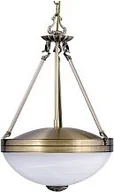 Lampy sufitowe - Rabalux Klasyczna LAMPA wisząca MARLENE 8547 IP20 Patyna biały - miniaturka - grafika 1