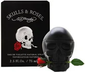 Wody i perfumy męskie - Christian Audigier Ed Hardy Skulls & Roses Woda toaletowa 100ml - miniaturka - grafika 1