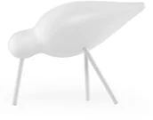 Dekoracje domu - Normann Copenhagen Figurka dekoracyjna Shorebird M cały biały (100167) - miniaturka - grafika 1