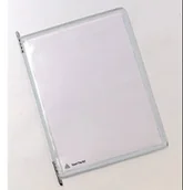 Akcesoria do projektorów - TARIFOLD PANEL PREZENTACYJNY A4 10SZT. OTWARCIE Z GÓRY KOLOR SZARY - miniaturka - grafika 1