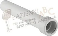 Syfony - Geberit Przedłużka króćca odpływowego z nakrętką przyłączeniową biała 25cm d40 1 - miniaturka - grafika 1
