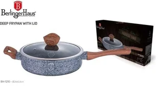 Berlinger Haus Głęboka patelnia ze szklana pokrywką 24 cm z kolekcji Forest Line - Patelnie - miniaturka - grafika 2