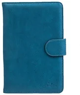 Etui do tabletów - Rivacase 3012 Aqua Marine" PU torba skórzana dla tabletów 7-calowych. Case etui z zapięciem na magnes RIVA-3017-AQUA - miniaturka - grafika 1