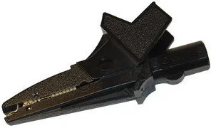 Sonel K-01 Krokodylek czarny 1 kV 20 A WAKROBL20K01 - Kostki, złączki, wtyczki - miniaturka - grafika 3