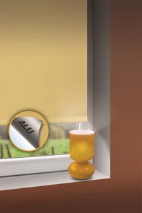 Roleta Mini Zaciemniająca ALU 42,5x150 cm Beżowy - Rolety - miniaturka - grafika 2