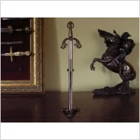 WŁOCHY NOŻYK DO LISTÓW MINIATUROWY MIECZ CYDA - Repliki - broń - miniaturka - grafika 2