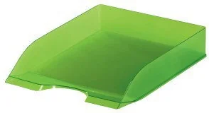 Durable Szuflada na dokumenty BASIC A4 zielona transparentna - Półki na dokumenty Durable Szuflada na dokumenty BASIC A4 zielona transparentna - Półki na dokumenty - miniaturka - grafika 1