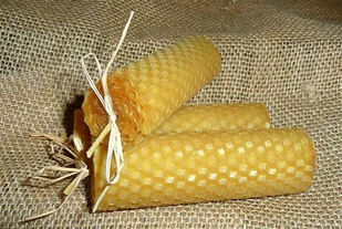 Fraida.pl Świeca z wosku pszczelego E (zwijana) - Świece Fraida.pl Świeca z wosku pszczelego E (zwijana) - Świece - miniaturka - grafika 1