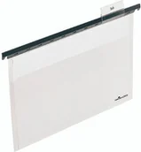 Teczki i skoroszyty - Durable Teczka zawieszana-kieszeń przezrocc. płaska z PCW, otwarta góra - miniaturka - grafika 1