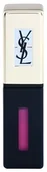 Błyszczyki do ust - Yves Saint Laurent Yves Saint Laurent Rouge Pur Couture Vernis Á Lévres Pop Water błyszczyk do ust o dzłałaniu nawilżającym odcień 205 Pink Rain 6 ml - miniaturka - grafika 1