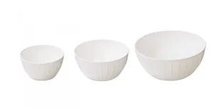 Tescoma Misy plastikowe DELÍCIA, zestaw 3 szt., biały 630364-11 - Miski i półmiski - miniaturka - grafika 3