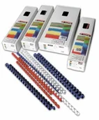 Akcesoria do laminatorów - Opus Sp z o.o GRZBIET DO BIND.16MM 25SZT CZARNY 225 - miniaturka - grafika 1