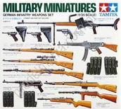 Akcesoria i części modelarskie - Tamiya Zestaw niemieckiej broni piechoty 35111 - miniaturka - grafika 1