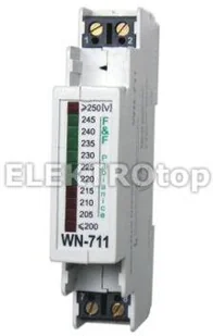 F&F Lampka modułowa biała 230V AC WN-711 WN-711 - Bezpieczniki elektryczne - miniaturka - grafika 4