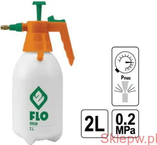 FLO Spryskiwacz ciśnieniowy ręczny 2l 89509 - Opryskiwacze - miniaturka - grafika 2